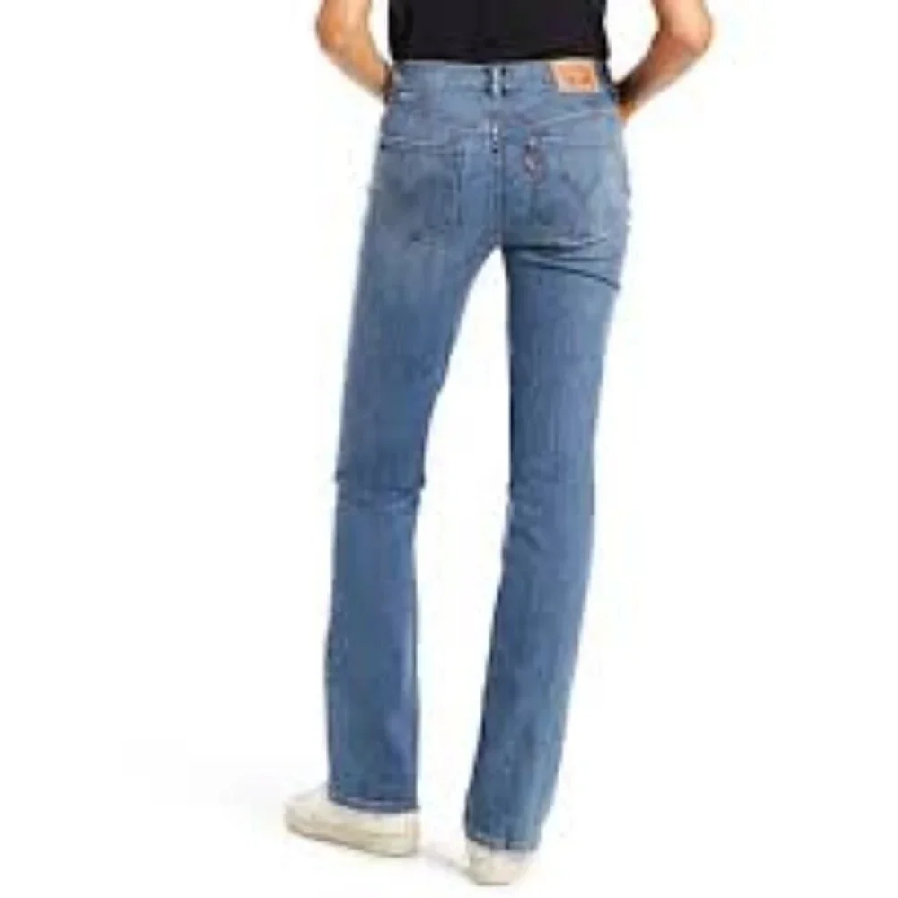 Levi's Classic Womens Mid Rise Boot Cut Monterey Drive Jeans New With Tags_2